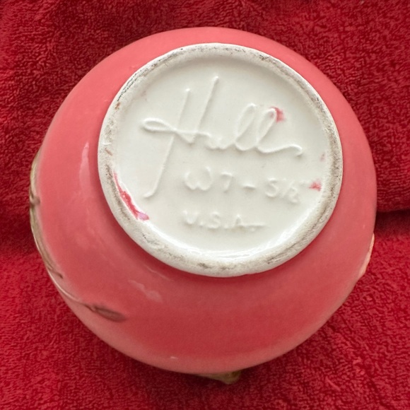Hull Art pink flower vase W-7 USA - Picture 4 of 4